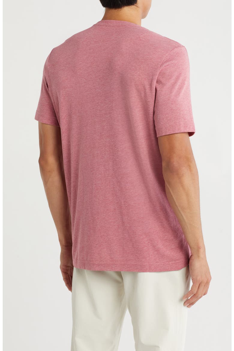 Solid Crewneck T-Shirt, Alternate, color, HEATHER EARTH RED