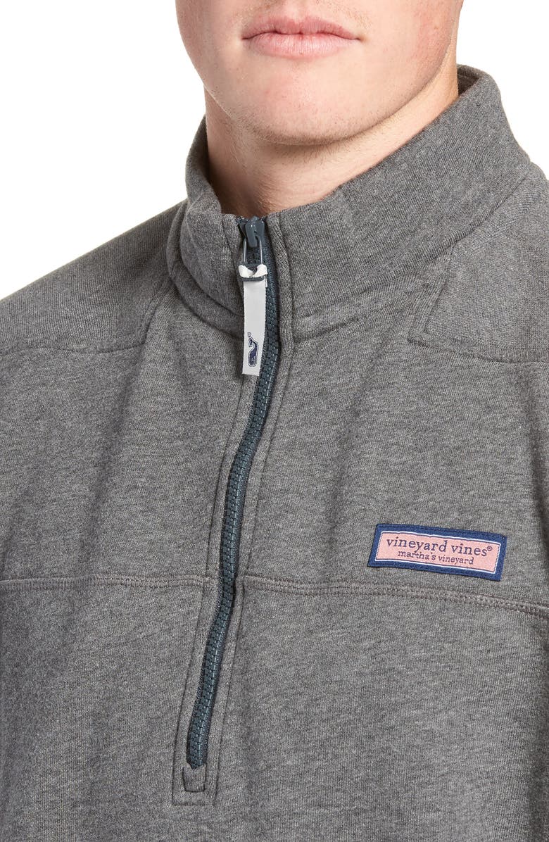 vineyard vines Collegiate Half Zip Pullover, Alternate, color, 