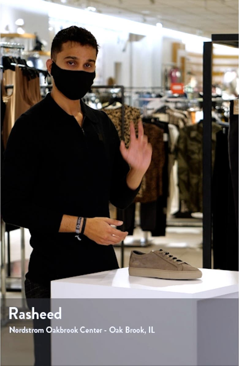 Achilles Low Top Sneaker, sales video thumbnail