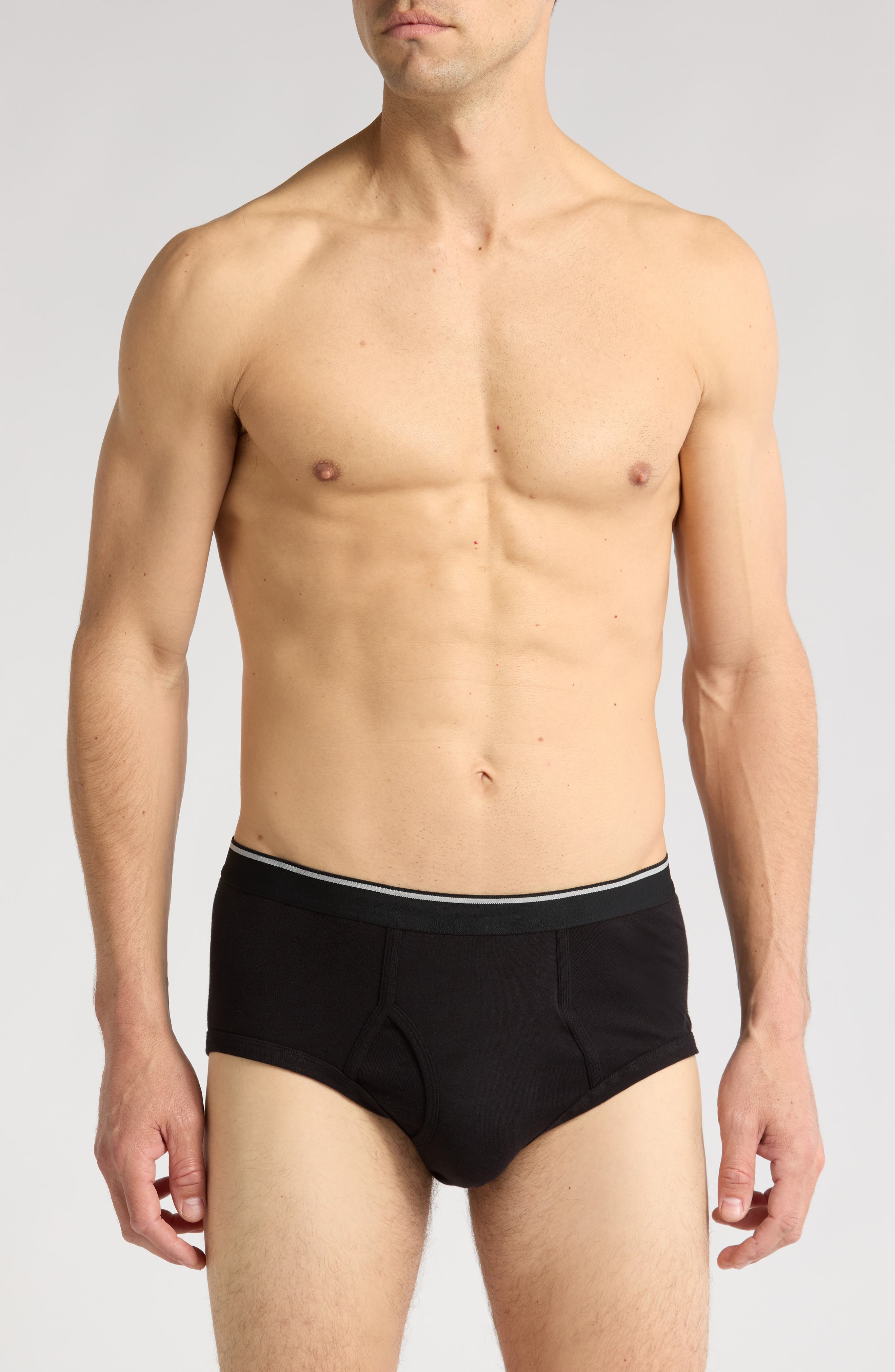 NORDSTROM RACK 3-Pack Classic Cotton Briefs