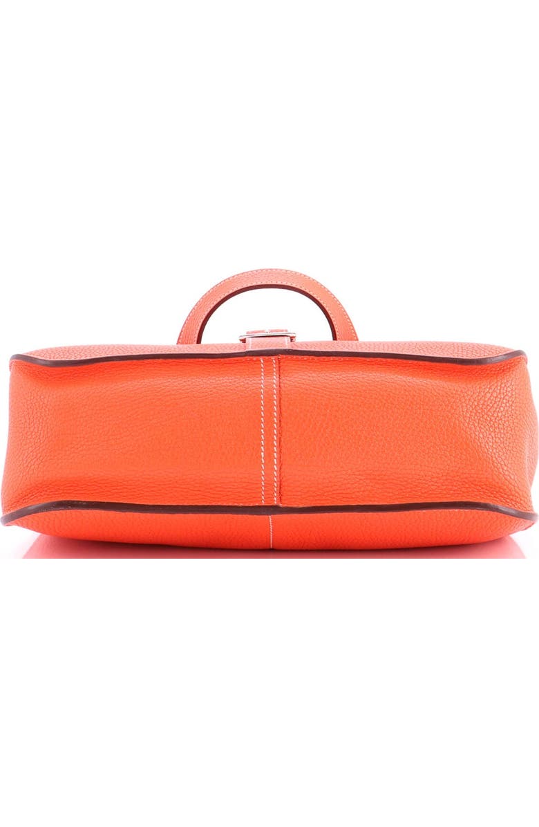 Pre-Owned Hermes Halzan Bag Clemence 31, Alternate, color, Orange Poppy