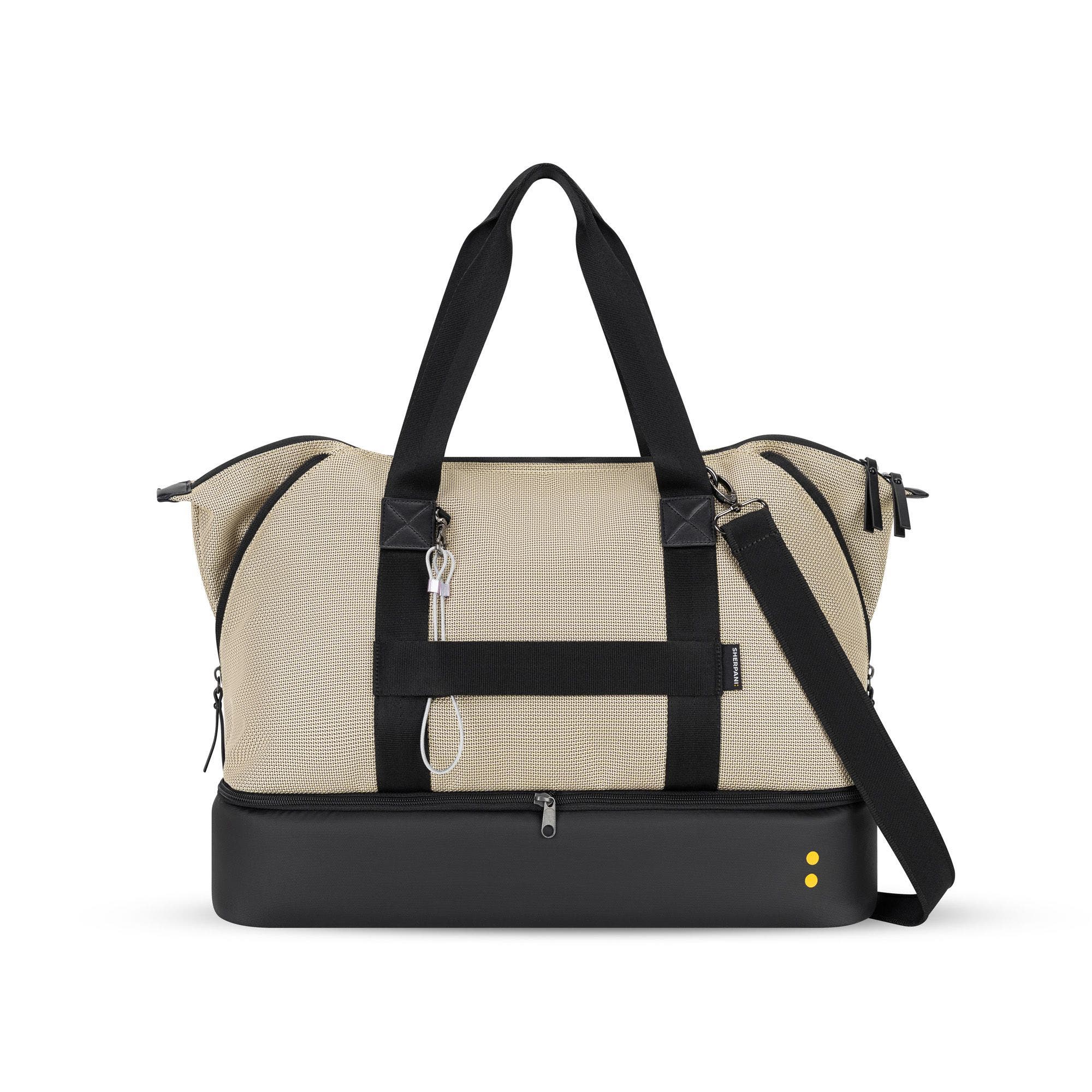 Boston Anti-Theft Weekender Duffle Bag, Alternate, color, Straw