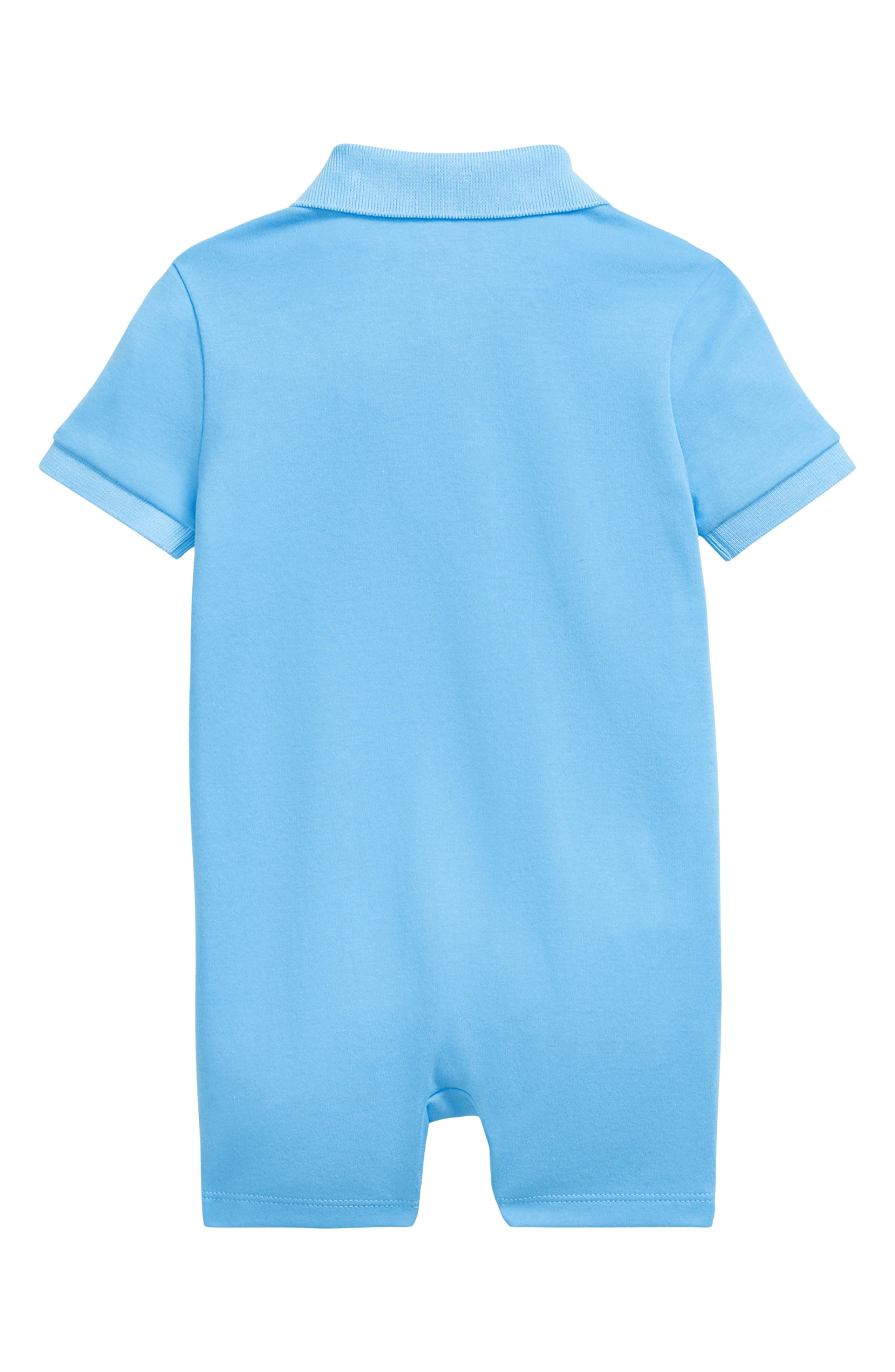 Детские Ralph Lauren Cotton Polo Romper — фото 2