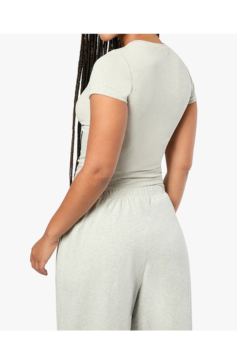 WeWoreWhat Fitted Crew Neck Top, Alternate, color, 