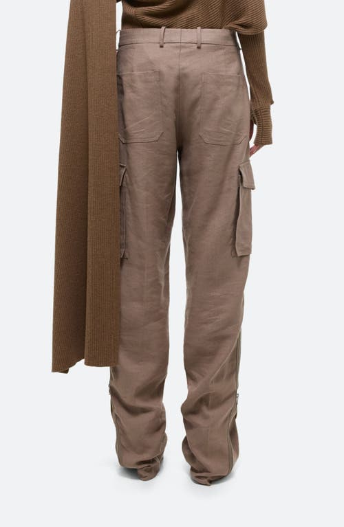 Helmut Lang Cargo Carpenter Pants In Driftwood