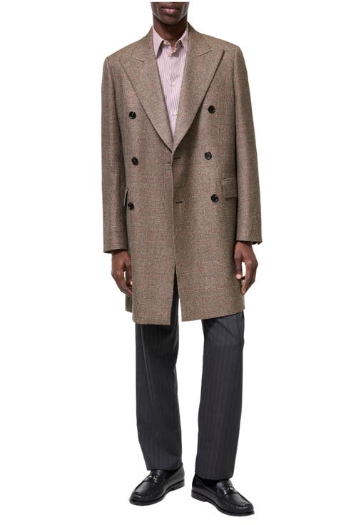 Wool Linen Blend Denbury Tailored Coat