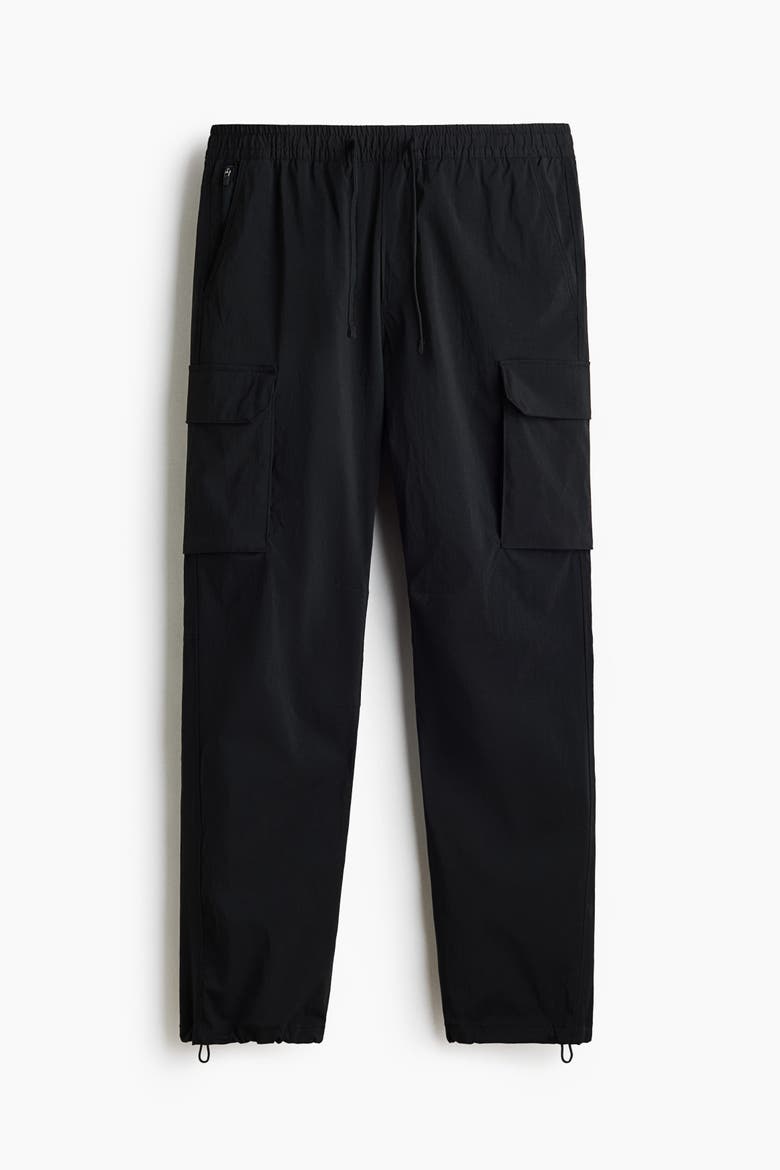 Regular-fit Cargo Pants, Main, color, Black