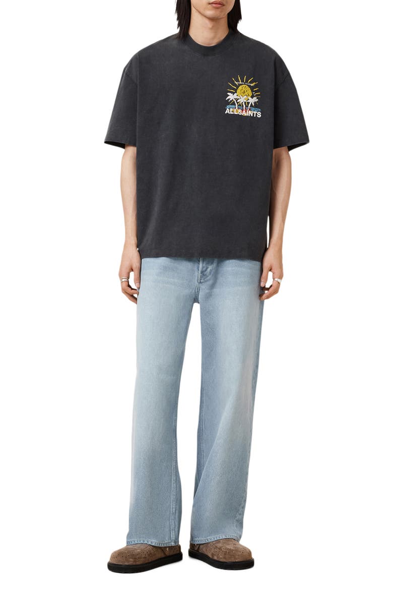 Cove Oversize Graphic T-Shirt, Alternate, color, WASHED BLACK