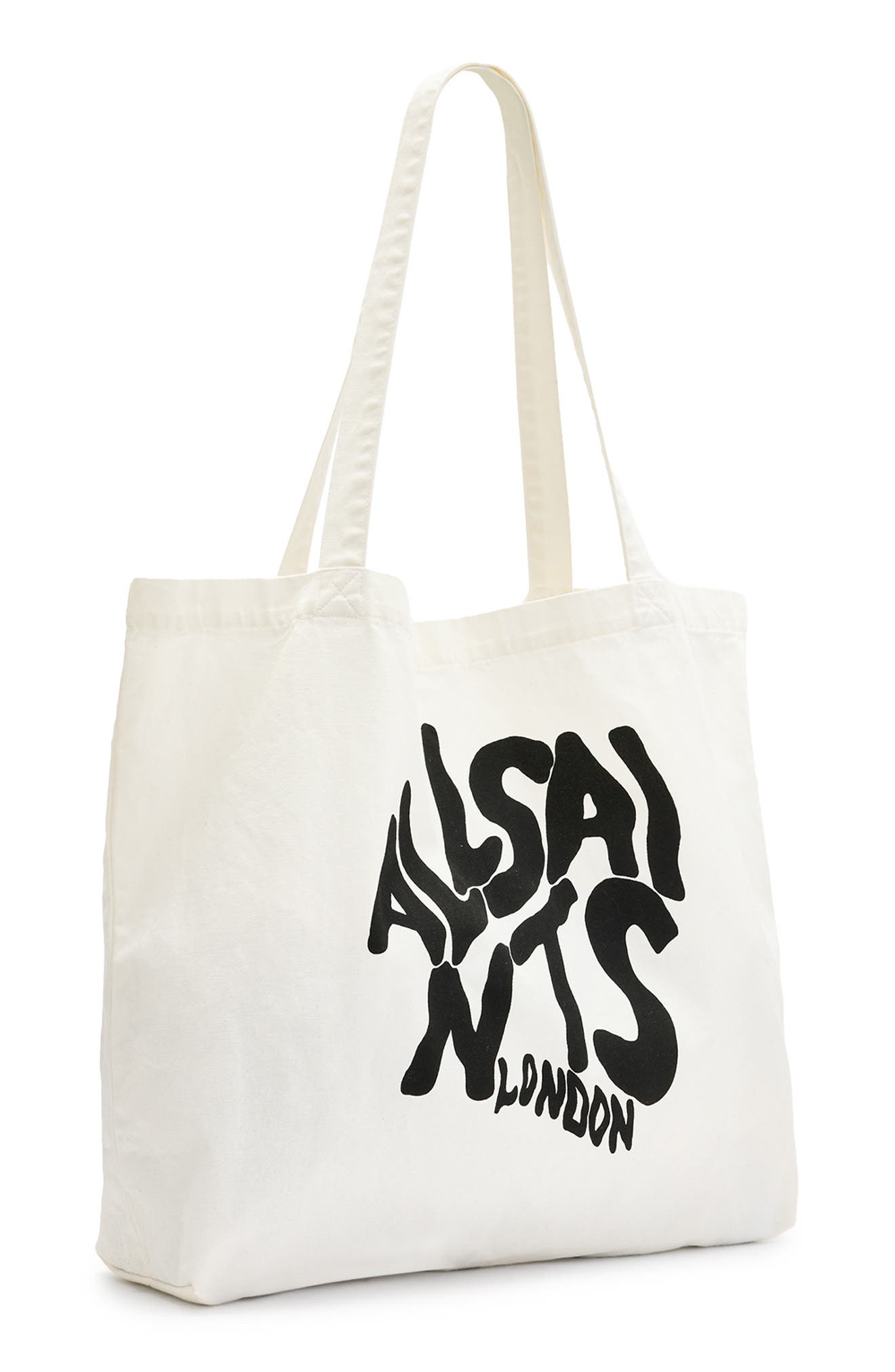 Orlando Logo Canvas Tote, Alternate, color, CHALK/ BLACK