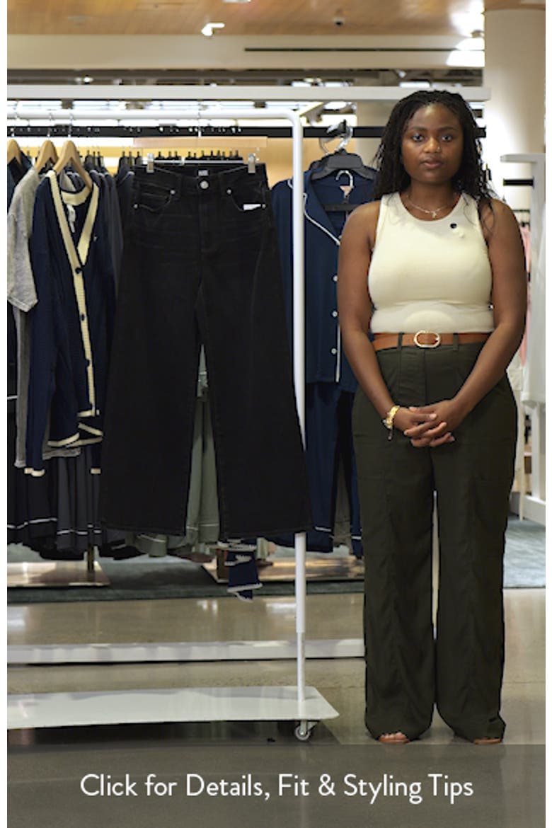 Anessa High Waist Ankle Wide Leg Jeans video