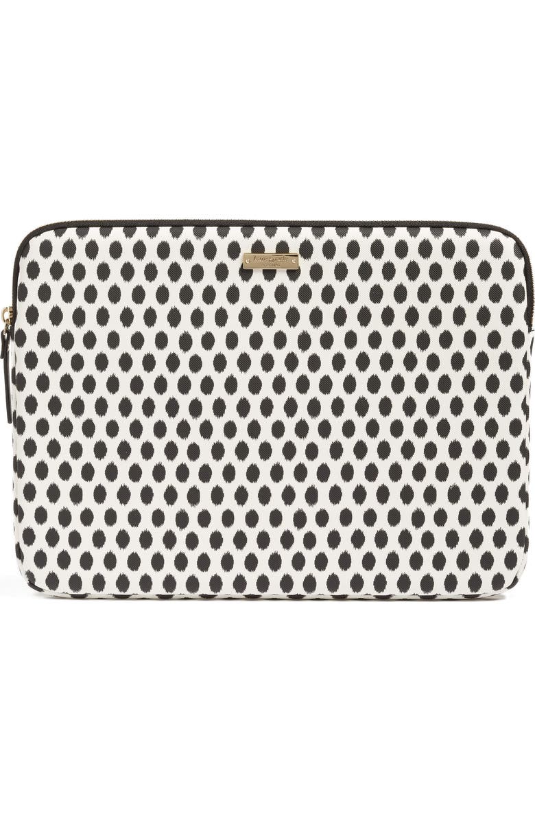 Kate Spade New York dot 13-inch laptop sleeve, Main, color,