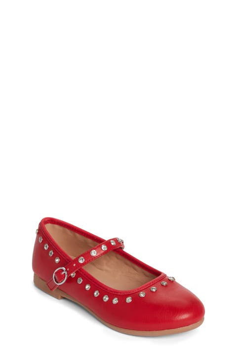 JRea Crystal Embellished Mary Jane (Little Kid & Big Kid)