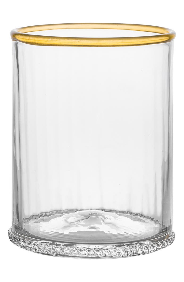 Juliska Nell Set of 4 Double Old Fashion Glasses, Alternate, color, Multi