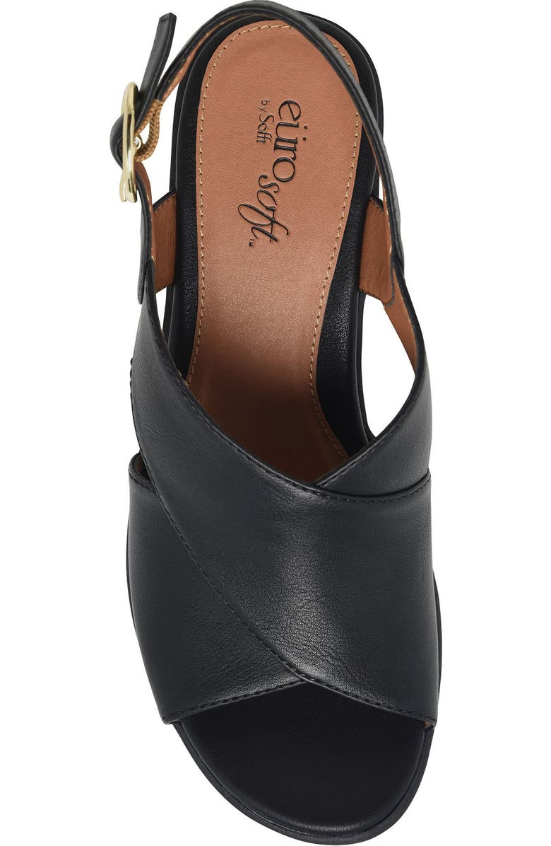 EUROSOFT Kylie Slingback Sandal, Alternate, color, Black