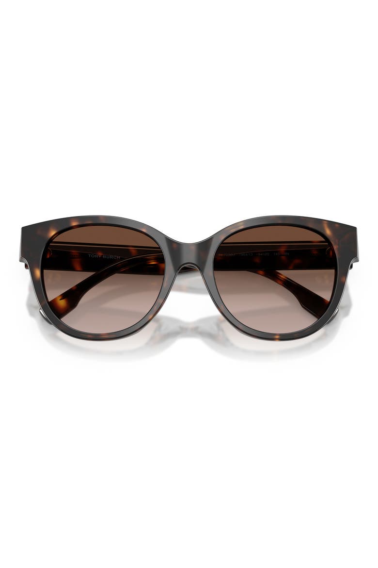 54mm Phantos Sunglasses, Alternate, color, DARK TORTOISE / DARK TORTOISE
