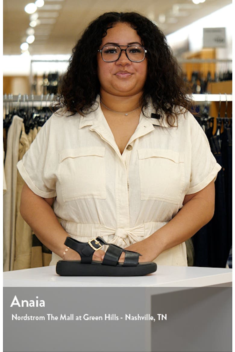 Avea Platform Fisherman Sandal video