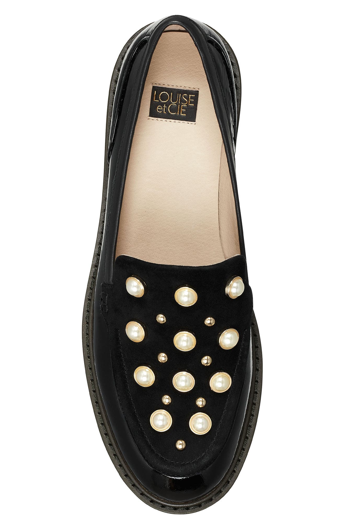 Louise et Cie Edoli Embellished Loafer, Alternate, color, 