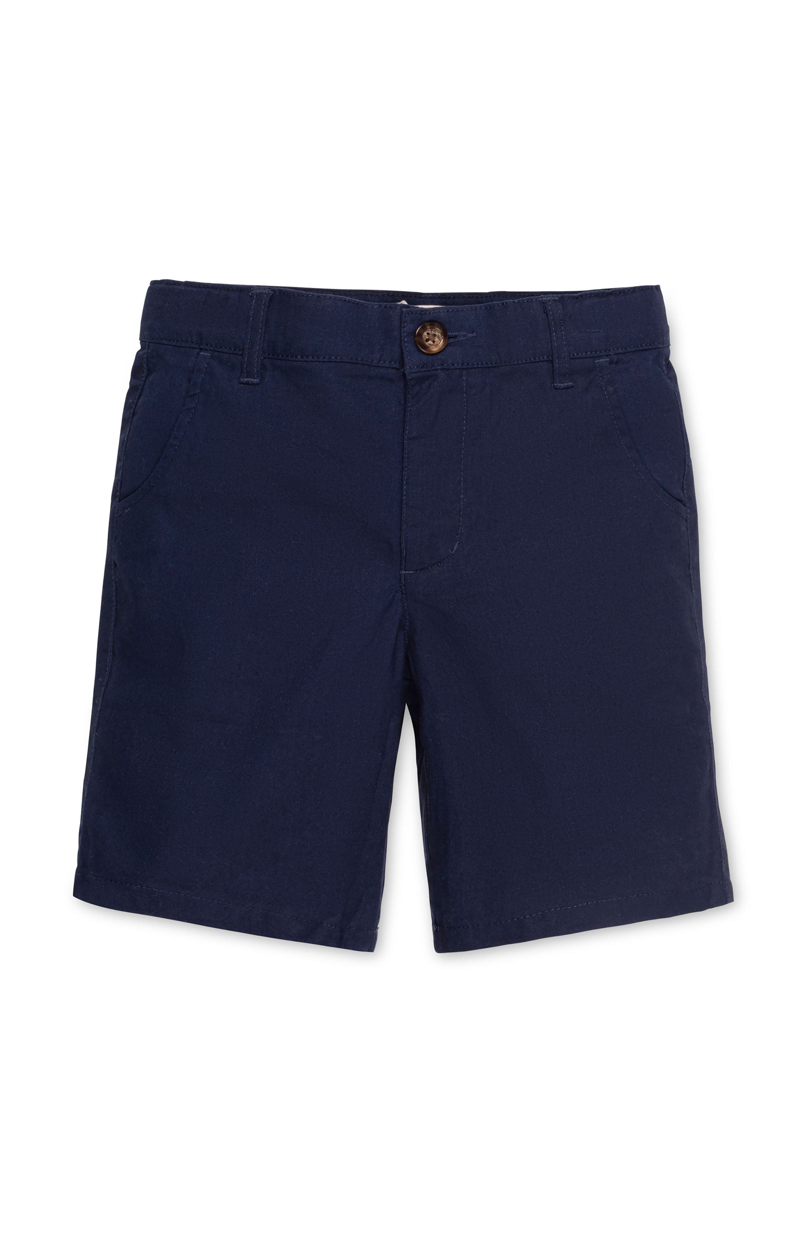 Navy Linen