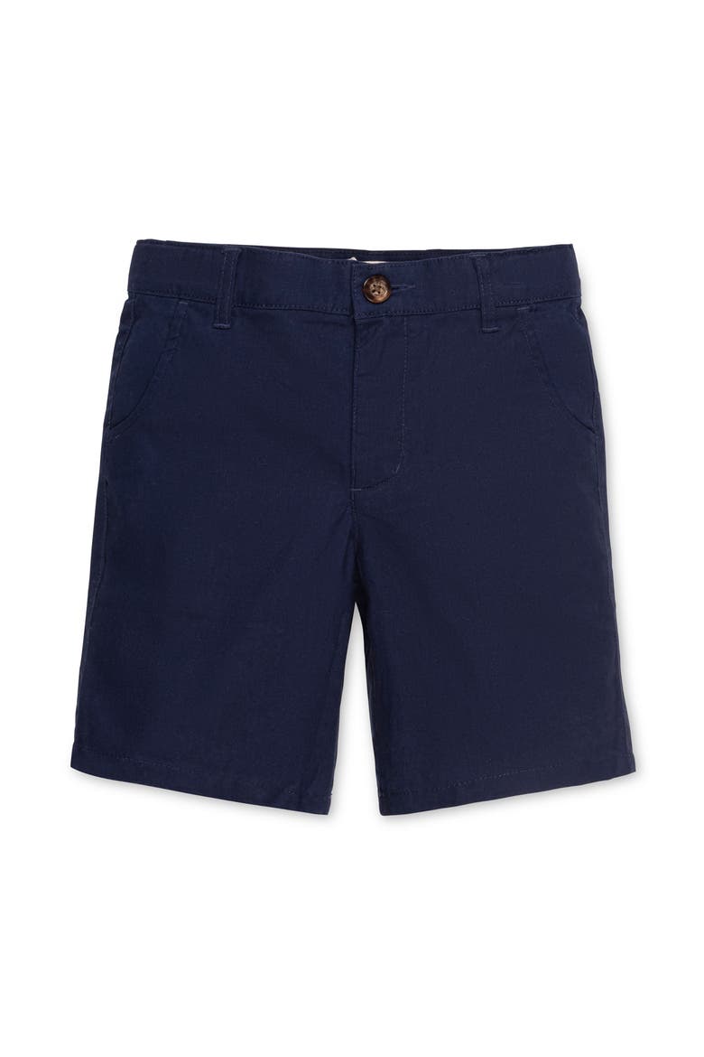 Kids' Linen Blend Short, Main, color, Navy Linen