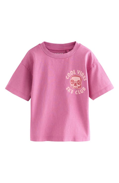 Kids' Skater Cotton Graphic T-Shirt (Little Kid)