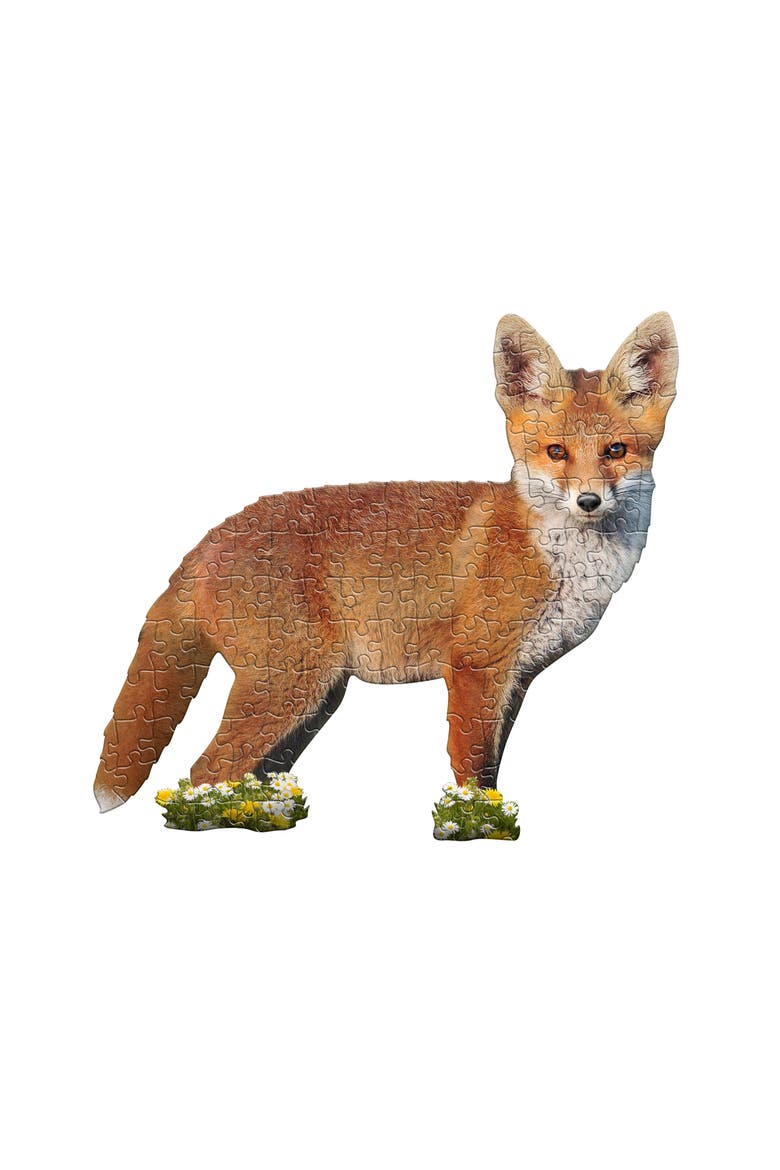 Lil Fox 100 Piece Jigsaw Puzzle, Alternate, color, Multicolored