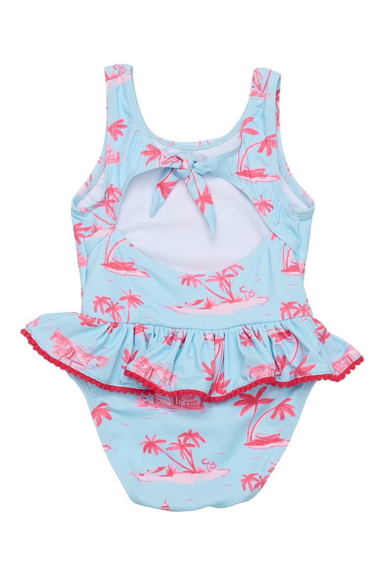 Kids' Lighthouse One-Piece Swimsuit, Alternate, color, BLUE