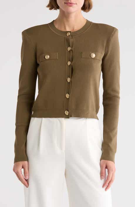 L'AGENCE Toulouse Crewneck Cardigan