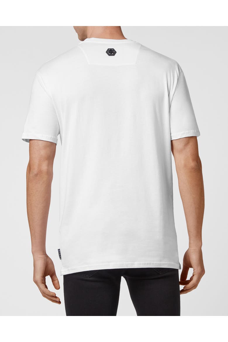 T-Shirt V-Neck Men, Alternate, color, white