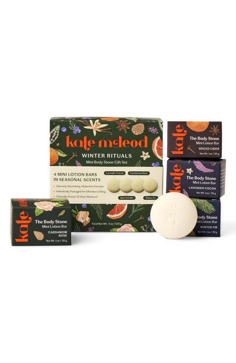 Winter Rituals Mini Body Stone Gift Set $56 Value
