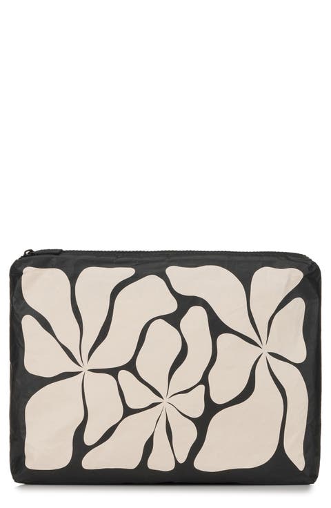 Mid Wavy Water Resistant Tyvek® Zip Pouch