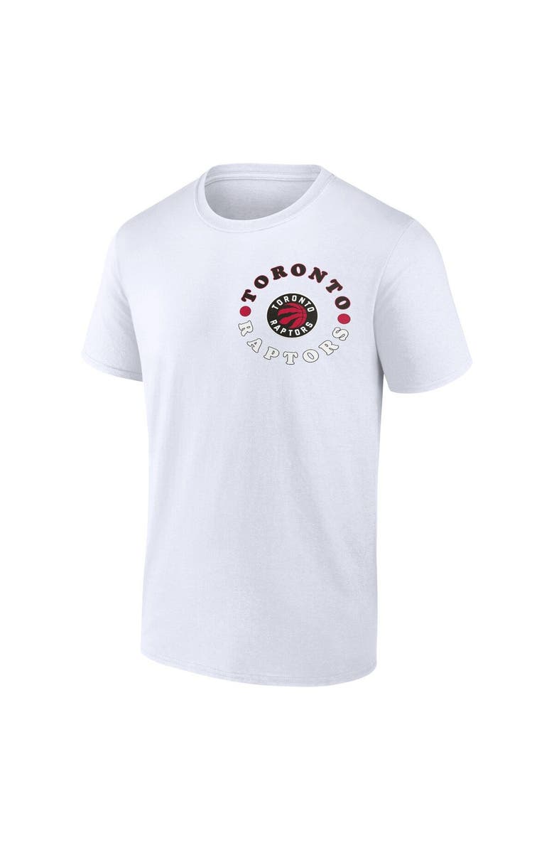 FANATICS Men's Fanatics Branded White Toronto Raptors Street Collective T-Shirt, Alternate, color, White