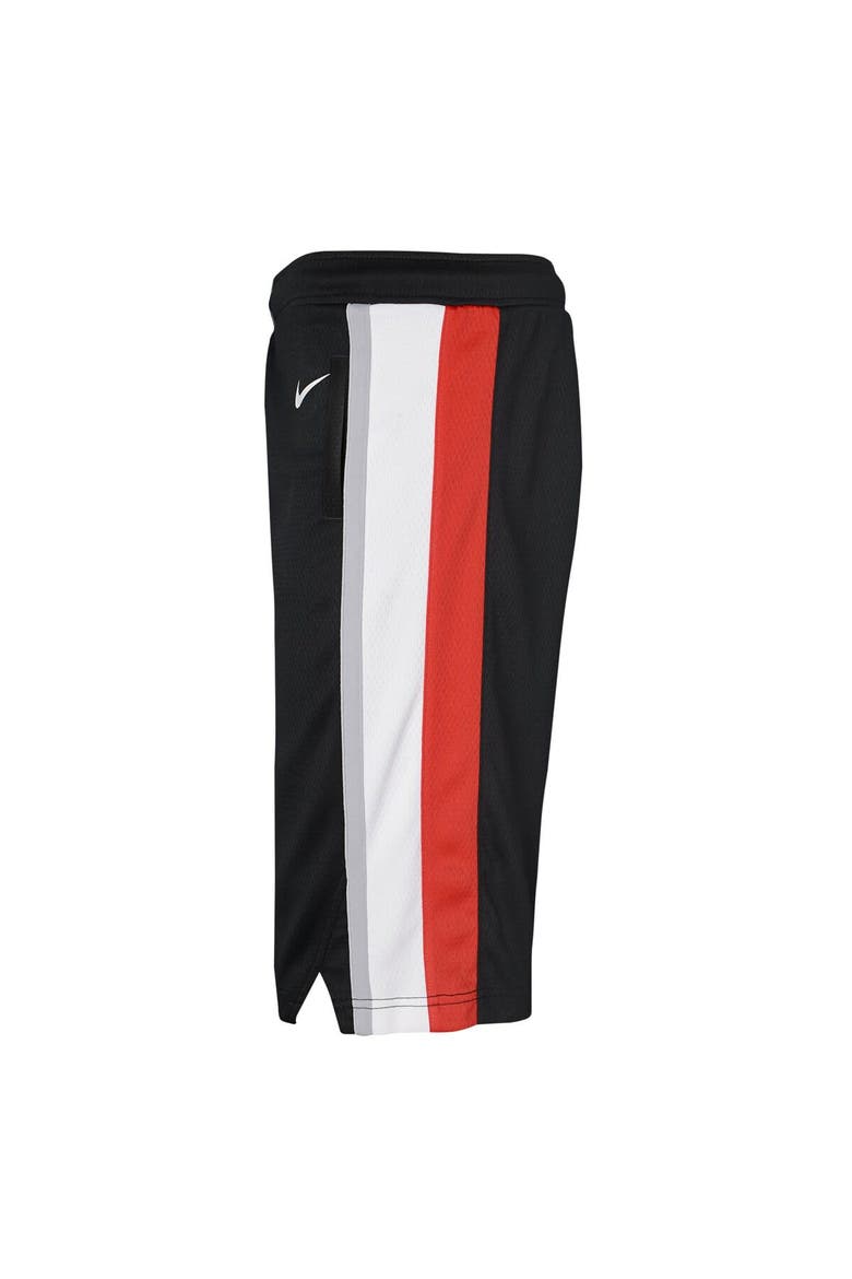 Youth Nike Black Portland Trail Blazers Swingman Performance Shorts – Icon Edition, Alternate, color, Black