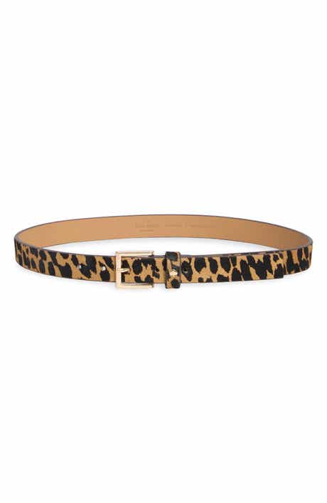 genuine calf hair belt