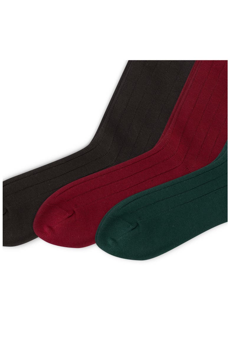 3-Pack Crew Socks, Alternate, color, HUNTE