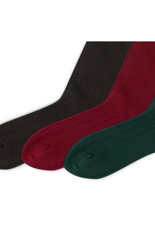 Polo Ralph Lauren 3-pack Crew Socks In Green