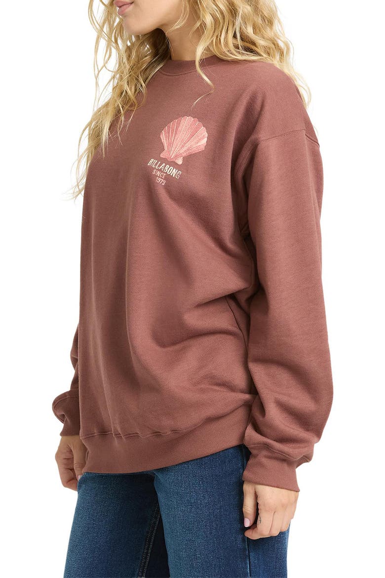 Light in View Graphic Sweatshirt, Alternate, color, ESPRESSO