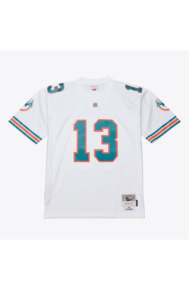 Mitchell & Ness Men's Mitchell & Ness Dan Marino White Miami Dolphins 1994 Legacy Replica Jersey, Main, color, White