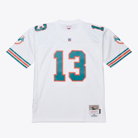 Men's Mitchell & Ness Dan Marino White Miami Dolphins 1994 Legacy Replica Jersey