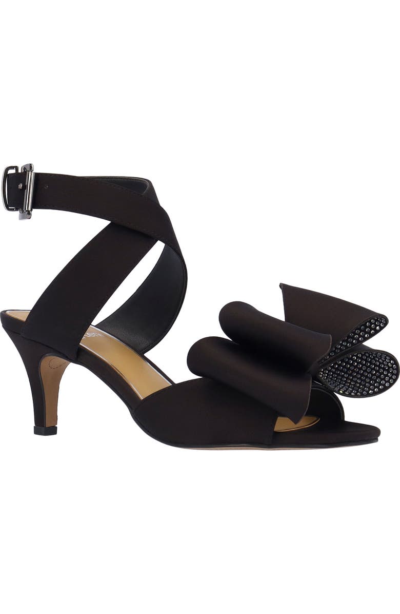 J. Reneé Nerelle Ankle Strap Sandal, Main, color, Black