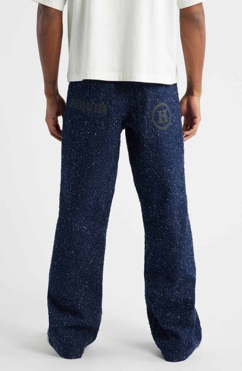 HONOR THE GIFT Nep Yarn Wide Leg Pants, Alternate, color, Blue