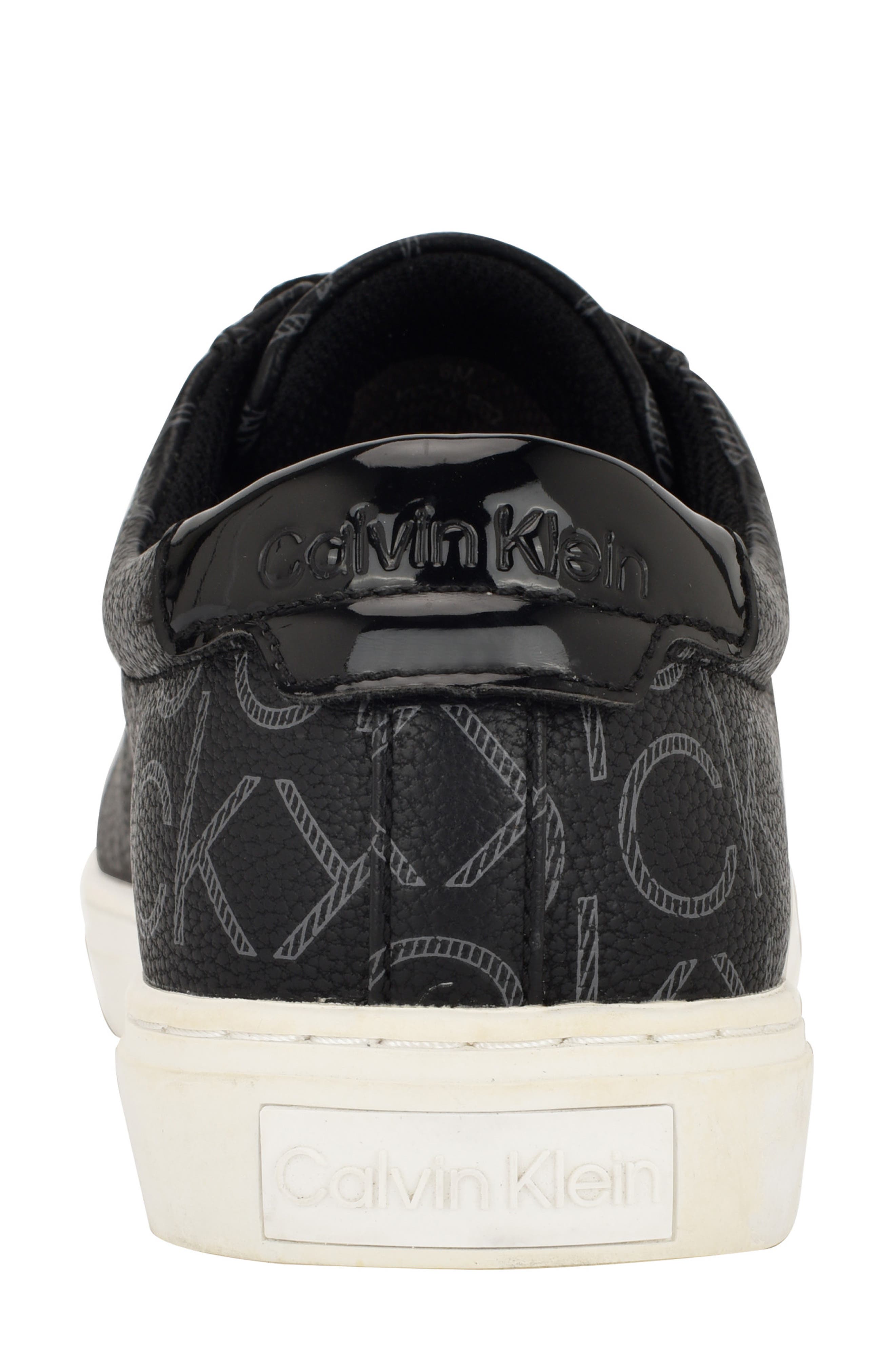 Calvin Klein Gules Logo Monogram Sneaker, Alternate, color, Black 002