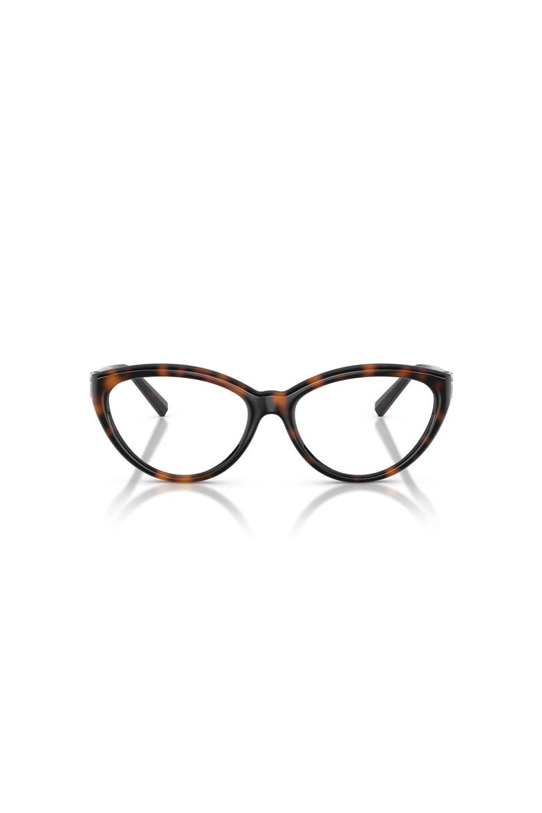 55mm Cat Eye optical glasses, Alternate, color, Tortoise