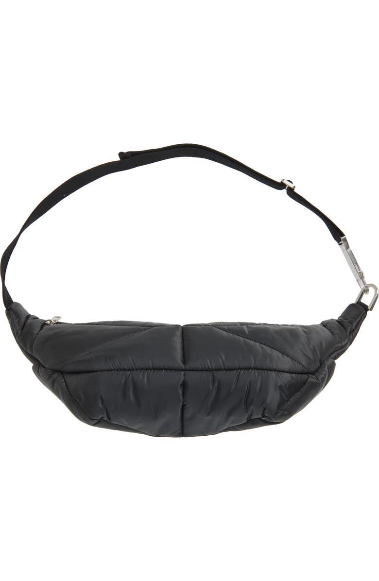 Moncler x Rick Owens Belt Bag, Alternate, color, Black