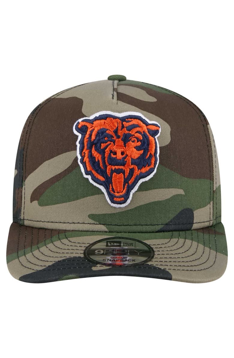 New Era Men's New Era Camo Chicago Bears Woodsy 9FIFTY Snapback Hat, Alternate, color, Camo