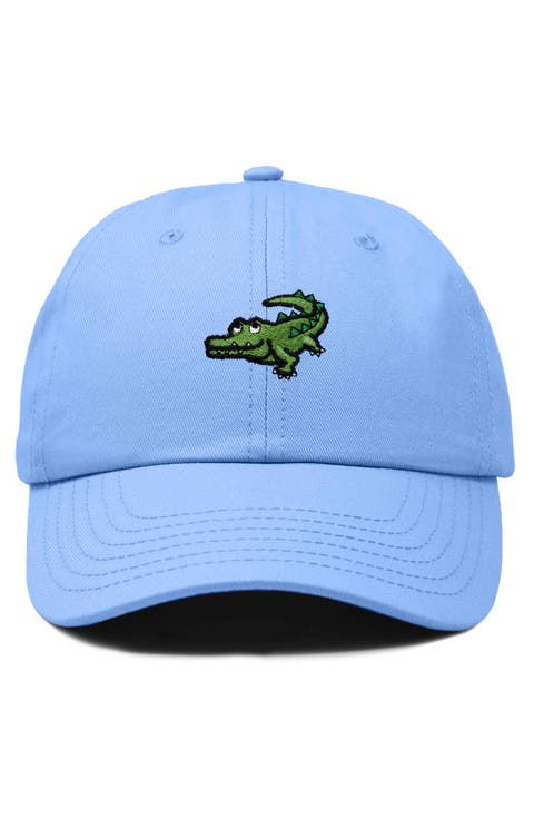 Alligator Embroidered Wildlife Cap