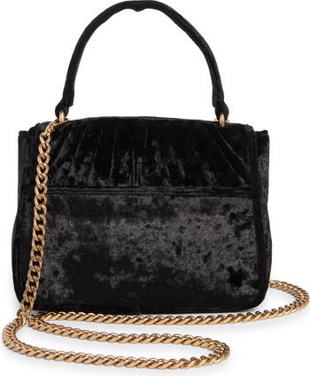 Ellie Pleated Top Handle Shoulder Bag