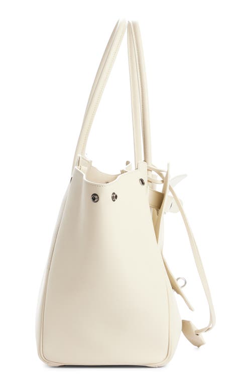 Balenciaga Medium Bel Air Calfskin Leather Tote In 9723 Soya