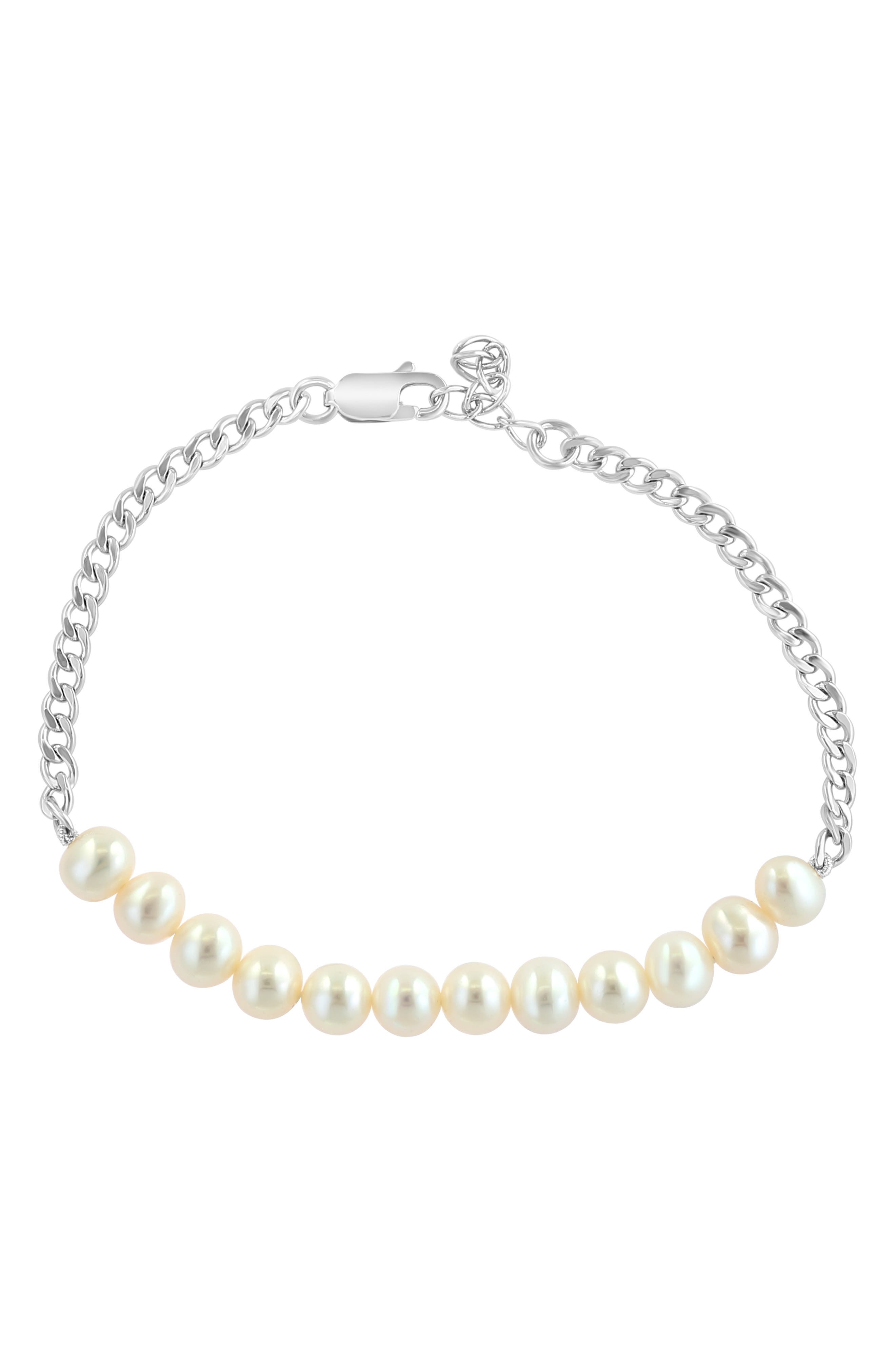 EFFY Sterling Silver Freshwater Pearl Bracelet