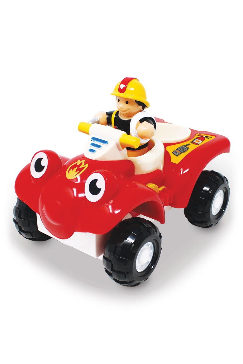 Fire Buggy Bertie Toy, Main, color, RED / YELLOW