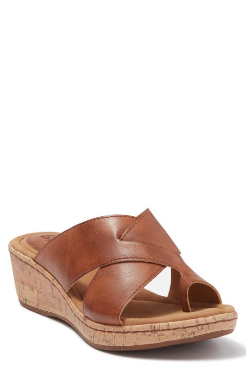 Summer Crisscross Wedge Sandal